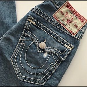 True Religion Bill Super T Straight leg jeans